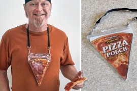 Porta pizza da collo portable-pizza-pouch