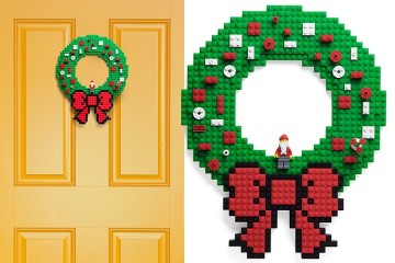 Corona di Natale LEGO