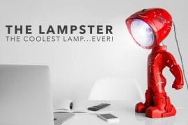 La lampada robot lampster