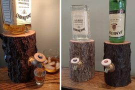 Ceppo di legno dispenser ceppo-di-legno-dispenser