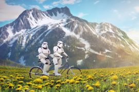 Star Wars va in montagna quadri-star-wars-montagna