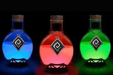 Pozione luminosa da scrivania