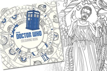 Libro da colorare Doctor Who