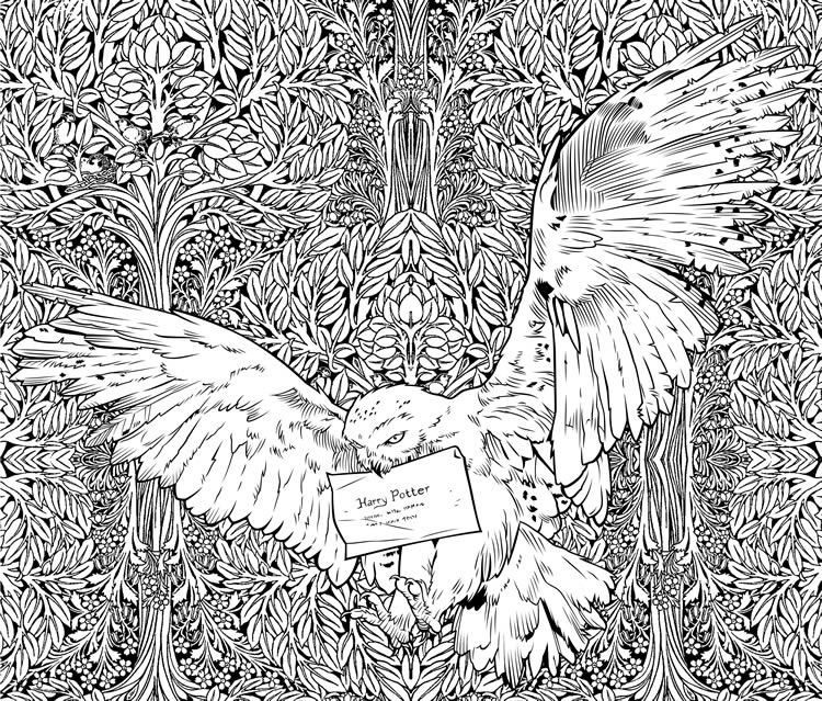 libro-da-colorare-harry-potter-1