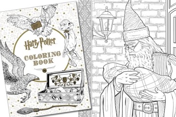 Libro da colorare di Harry Potter