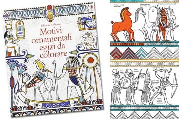 Libro d’arte egizia da colorare
