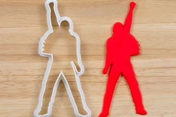 Stampo per biscotti Freddie Mercury