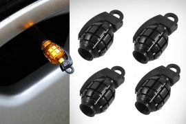 Cappucci granata tappi-valvole-auto-a-forma-di-granate