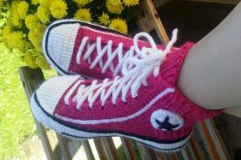 Calze Converse all’uncinetto calze-converse-uncinetto