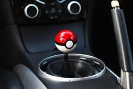 Pokeball del cambio leva-del-cambio-pokeball