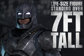 Armored Batman in scala 1:1 statua-armored-batman-scala-reale