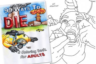 Libro da colorare 99 Ways to die