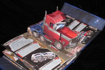 Libro pop-up Transformers