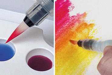 Pennelli con serbatoio Pentel