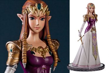 La statua della Principessa Zelda