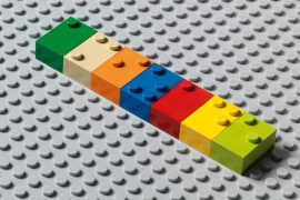 Mattoncini Braille braille-bricks