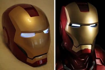 Elmo di Iron Man per cosplay