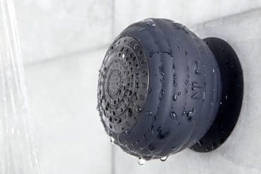 Speaker a ventosa da doccia