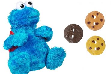 Peluche interattivo Cookie Monster