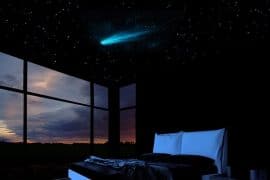 Cometa fluorescente stella-cometa-fluorescente