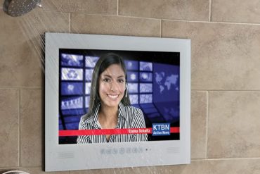Il televisore da doccia