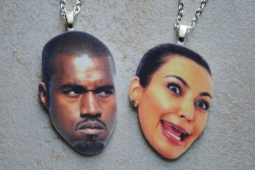 Collane di Kim e Kanye