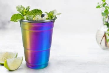 Bicchiere arcobaleno