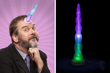 Corno LED da unicorno