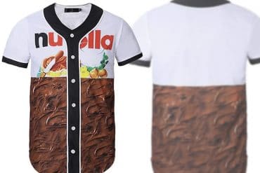 Camicia Nutella da baseball