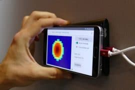 Rilevatore di tubature per smartphone walabot