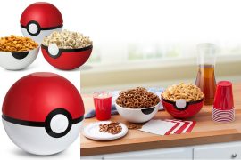 Ciotola doppia Pokeball ciotole-pokeball