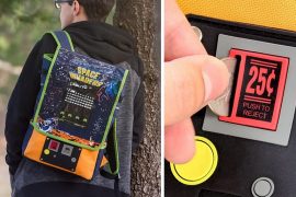 Zaino cabinet di Space Invaders zaino-cabinet-space-invaders