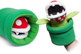Puppet pianta carnivora di Super Mario pupazzo-pianta-carnivora-super-mario
