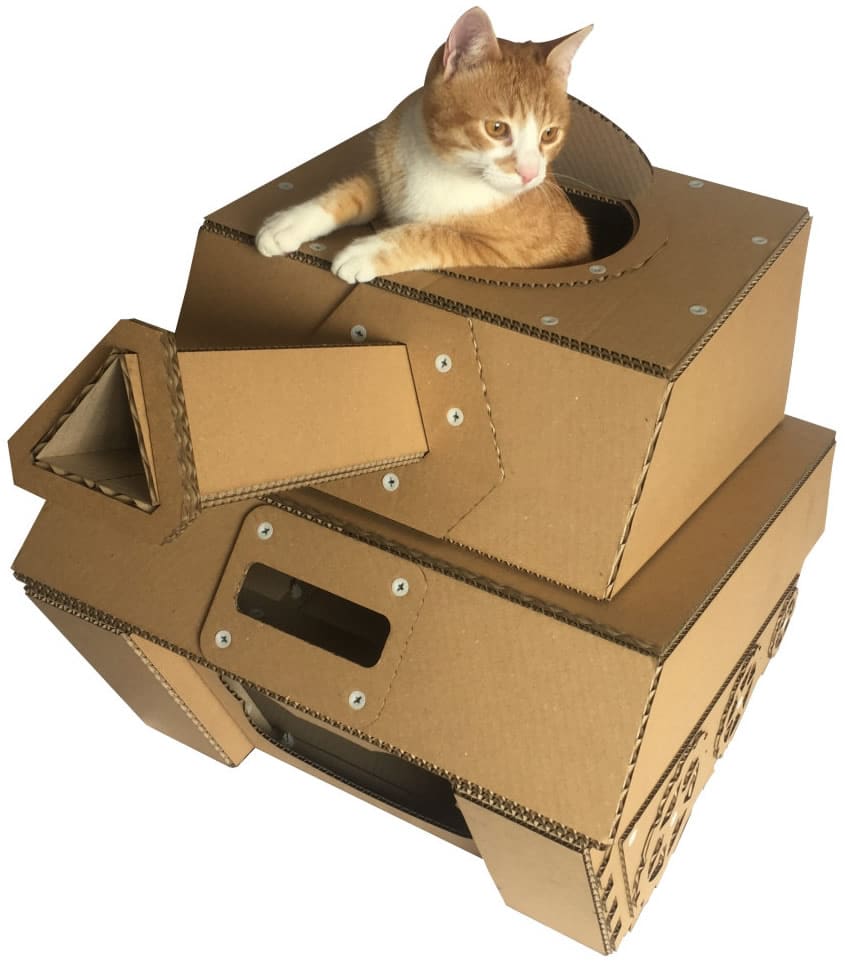 casetta-per-gatti-carro-armato