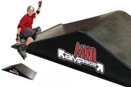 Minirampa per skate Rampage mini-rampage