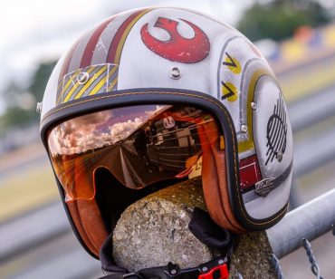 Casco da moto HJC da pilota X-Wing