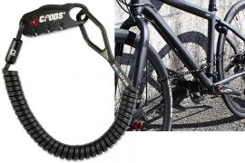 Lucchetto per bici a molla CROPS Pro Q4 lucchetto-da-bici-crops-pro-q4