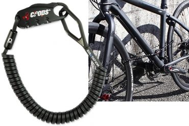Lucchetto per bici a molla CROPS Pro Q4