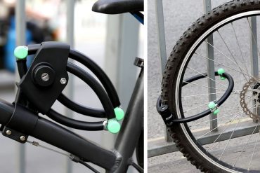 Lucchetto pieghevole per biciclette Enkeeo