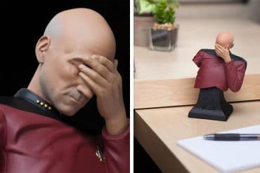 Busto del Capitano Picard Facepalm