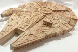 Millennium Falcon di legno millennium-falcon-di-legno