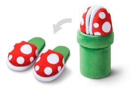 Pantofole Pianta carnivora Super Mario pantofole-super-mario-pianta-carnivora