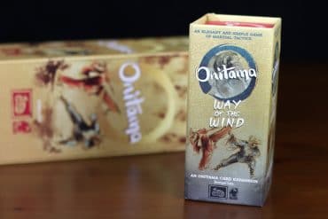 Recensione Onitama: Way of the Wind