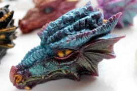 Saponette testa di Drago Saponetta Drago