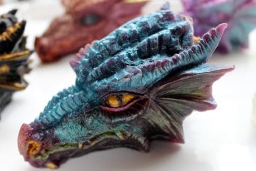Saponette testa di Drago