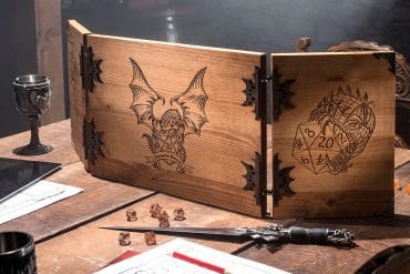 Screen per Dungeon Master in legno