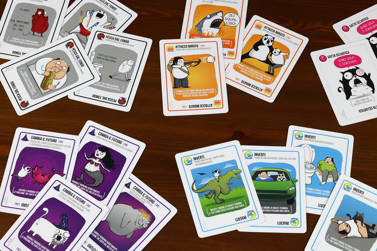 Imploding Kittens: Carte