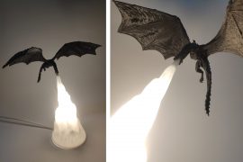 Lampada drago Game of Thrones Lampada Drago Game of Thrones