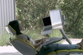 Postazione da lavoro futuristica Signature Altwork Station