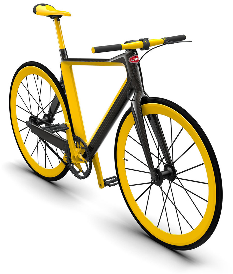 PG Bugatti Bike - gialla e nera